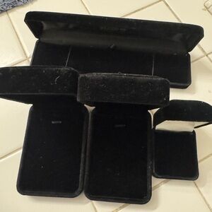 NOBULL Black Jewelry Boxes Set